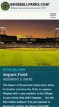 Mobile Screenshot of baseballparks.com